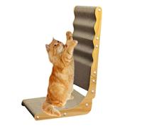 Vertical Cat Scratcher - Multifunctional Kitten Puzzle Toy,Pet Nail Sharpener, Interactive Mental Physical Exercise Toy for Kittens