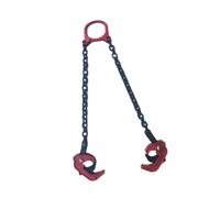 Vertical Chain Drum Lifter,Drum Clamp,Material Transport Tool,8.0 Grade Manganese Steel Lifting Chain,Load Capacity 1102lbs(Style 1)