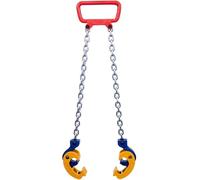 Vertical Chain Drum Lifter with G80 Manganese Steel Chains - Lifting Clamps and Double Chain Slings for Metal and Plastic Drums