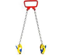 Vertical Chain Drum Lifter with G80 Manganese Steel Chains - Lifting Clamps and Double Chain Slings for Metal and Plastic Drums