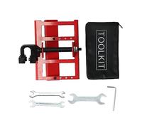 Vertical Chainsaw Mill Portable Lumber Cutting Guide Adjustable Steel Frame for Timber Boards High Speed Steel Chainsaw Attachment Woodworkers