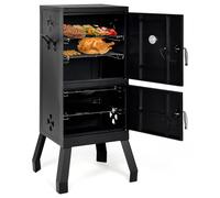Vertical Charcoal Smoker Outdoors Charcoal Barbeque Smoked Carbon Oven