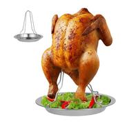 Vertical Chicken Roaster | Non-Stick Folding Duck Rack - Large Roasting Rack - For Kitchen Food Picnic Barbecue And