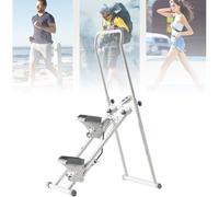 Vertical Climber Exercise Machine, Stair Master for Home Gym, Stair Stepper Machine for Full-Body Workout, Foldable Climbing Machine with Adjustable Incline/High