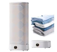 Vertical Clothes Dryer - Foldable Steamer and Dryer for Clothes and Fabric - Quick Steam Drying Machine Holds 10-15 Garments