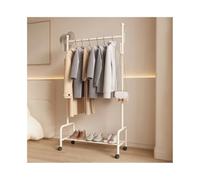 Vertical Coat Rack 1008 Mobile Clothes Hanger for Bedroom Nightstand Simple Standing Coat Stand Large Home nizer Stylish Clothes Storage Solution