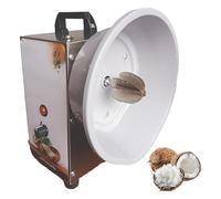 Vertical Coconut Scraper Grater, 150W Electric Coconut Opener Tool with 1 Blade Dust Cover, 3 Speeds Adjustable Anti Slip Handle Shockproof Foot Pads, for Home Shops Fruit Markets