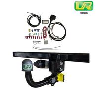Vertical Detachable Towbar+ 7Pin Universal Wiring For Fiat TIPO 10/15-
