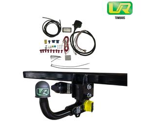 Vertical Detachable Towbar+ 7Pin Universal Wiring For Ford EDGE 01/16-12/18