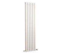 Vertical Double Panel Radiator - 1500mm x 354mm - 3099 BTU - Gloss White- Balterley