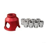 Vertical Drill Guide Doweling Jig for Precise 3-10 mm Hole Positioning - Aluminum Alloy & Stainless Steel Right-Angle Drilling Locator Tool with Po