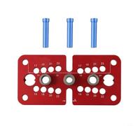 Vertical Drilling Guide for Woodworkers Red Metal