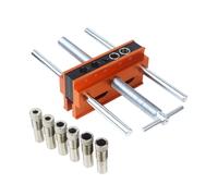 Vertical Drilling Guide Jig Metal Alignment, Upgraded Lengthened | Vertical Bushing Guides for Board Assembly and Workshop Alignment, Furniture Joinery and Installation Work