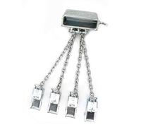 Vertical Drum Clamp Barrel Lifter with 1000 LBS Load Limit for Secure Steel Drum Handling