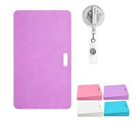 Vertical Erasable Badge Note, Portable Erasable Badges Sticky Notes, Comfortable and Practical, Easy to Clean for Recording Schedules Or Patient Information(B-1)