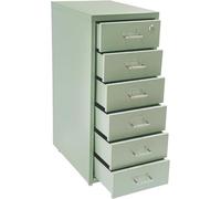 Vertical File Cabinet with Lock, Mobile Rolling Filing Cabinet on Wheels, Under Desk Storage for Office Home