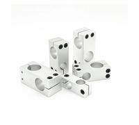 Vertical Fixed Diameter Fastening 1pcs Connector Pillar Cross Fixing Block Same Diameter Reducing Joint Optical Axis Clamp Screw Shaft Encoder(15-15)