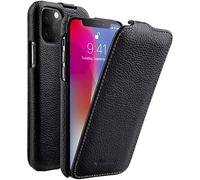 Vertical Flip Phone Cover for Apple iPhone 11 Series, Genuine Leather Shockproof Anti-Drop Phone Protective Case (Size : 6.5 inch)