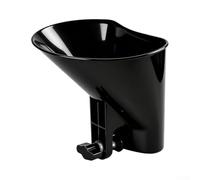 Vertical Flour Funnel For 3.5 To 7qt Stand Mixer Kitchen Baking Accessory Dry Ingredient Dispenser Chute Abs Material Easy Clean Tool(black)