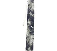 Vertical Flute Case - Portable Cotton Printed Fabric Storage Bag with Fleece Lining 85x6cm for Travel Protection