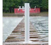 Vertical Garden Hose Stand 33.9" Water Column Heavy-Duty Outdoor Hose Organizer Decorative Water Fountain Durable Water Dispenser for Efficient Watering
