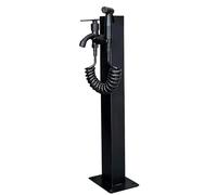 Vertical Garden Water Column with Faucet & Spray Gun, 95cm Outdoor Water Tap for Irrigation & Fountain, Durable Square Design for Easy Watering & Gardening