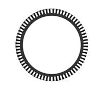 Vertical Gold Black and White Art Deco Stripes Steering Wheel Universal Fit for Cars, Trucks, Suvs, Atvs | All-Season Comfort & Eco-Friendly Material