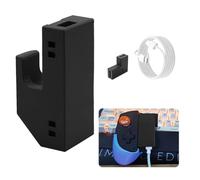 Vertical Grip Attachment Compatible with Gamesir X5 Lite Stretch Controller, PLA Material Handheld Stand, Stable Support, Anti-Slip, Easy Install for Mobile Gaming (Black)