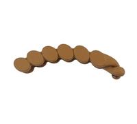 Vertical Hair Claw - Matte Standing Clip Grip, Textured Styling Clamp, Updo Stabilizer, Firm Hold Tail Fastener, Modern Hair Support Accessory | for Casual And Formal Looks