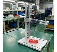 Vertical Heat Pressing Machine with Multi-Directional Adjustment and Heat Set Tips, Manual Hot Melt Nut Inserter for Plastic and 3D Printing Components