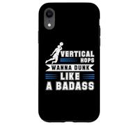 Vertical Hops Slam Dunk Wanna Dunk Basketball Gift Case for iPhone XR