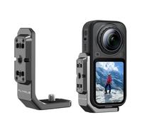Vertical-Horizontal Mount for Insta360 X6 Sports Camera, Aluminum Alloy Bracket Quick-Release Horizontal Action Mount with 1/4" Screw Hole & Dual Magnetic Interface