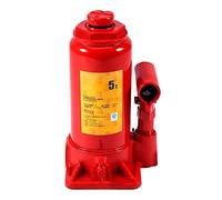 Vertical Hydraulic Bottle Jack, 5 Tonne Capacity, Heavy Duty Stamp Jack for Van, Boat, Truck, Caravan