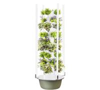 Vertical Hydroponic Grow Tower,Hydroponic Growing System - Multi-Layer Garden Tower for Soilless Vegetable, Fruit & Herb Planting - 20 Pods Indoor & Outdoor Hydroponic Planting Device