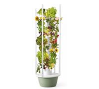Vertical Hydroponic Grow Tower, Hydroponics Growing System, Hydroponic Growing Kits & Systems, Hydroponics Tower with LED Grow Light with Hydrating Pump, A-dapter for Fruits and Vegetables,36pods