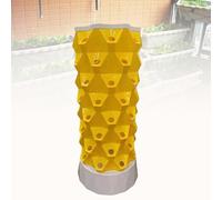 Vertical Hydroponic Grow Tower Kit - Freestanding Aeroponic Garden for Herbs & Vegetables, Includes Pump & Seed Bed - Indoor Growing System