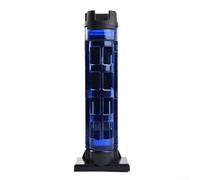 Vertical Insert Rod Rest for MEIHO Box 282mm High Purple | Fits MEIHO 5000-9000 series, adjustable height, 35mm inner diameter, vertical mount, stable hold