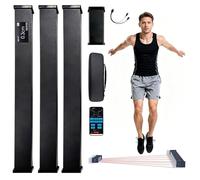 Vertical Jump Measurement Device,Force RSI Ground Contact Time Height Monitoring Tester with Smart App,Real-Time Data Sensor,Jump Light Blanket Tester,for Physical Fitness Assessment(Upgraded)