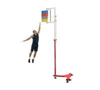 Vertical Jump Measurement Tool - Adjustable Height Tester for Basketball and Volleyball Training with Stable Base