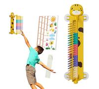 Vertical jump measuring tool, training tool, test pin pole for high jump, measuring tool for educational and adjustable vertical, improve your child's fitness level with our jump trainer