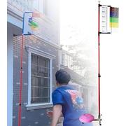 Vertical Jump Tester, 3.9-11.5ft High Jump Measurement Tool with Stable Base for Basketball/Badminton Training - Enhance Performance with Reliable Jump Testing Equipment
