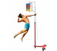 Vertical Jump Tester - Adjustable 5.6-11.8 Ft Jump Trainer For Gym & Volleyball, Rehab Measurement Tool, Perfect For Athletes & Coaches Colorful Vanes