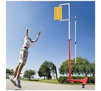 Vertical Jump Tester Adjustable Vertical Jump Test Stand - Height Measurer for Volleyball & Basketball Training, Perfect for Adults, Students, Kids, Schools, Gyms, and Stadiums (1.7-3.6m)