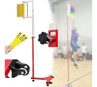 Vertical Jump Tester Floor Standing High Training Equipment Adults Tester for Jumping Trainers Aid Physical Training Test, Jump Measurement Tool, Telescopic Post Adjusta