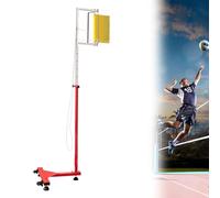 Vertical Jump Tester Floor Standing High Training Equipment Adults Tester for Jumping Trainers Aid Physical Training Test, with Wheels Freestanding Sport Vertical Jump Po