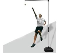 Vertical Jump Tester Floor Standing High Training Equipment Adults Tester for Jumping Trainers Aid Physical Training Test,Adjustable Vertical Jump Tester with Bell, Floor Standing High Jump