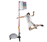 Vertical Jump Tester Floor Standing ，Sports Jump Tester/Training Aid, Gym Physical Vertical Testing Scale Basketball Measuring Device, Stable Jumping Power Meter Tool, Fitness Pole