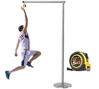 Vertical Jump Tester, Floor Standing Vertical Height Jump Measurement Tool, Vertical Height Jump Measure Equipped with a Tape, 2.6-3.48 M Adjustable Vertical Trainer (2.6-3.48 M（3.5-11 ft）)