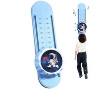 Vertical Jump Tester for Kids Cute 14 Level Light Up Vertical Jump Trainer with Voice Broadcast 100 Counts Self-Adhesive Jump Trainer for Home Kindergarten,