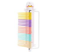 Vertical Jump Tester For Kids Wall Mounted Trainer Resettable Measurement Tool Educational Sports Activity For Home School Kindergarten (A, One Size)